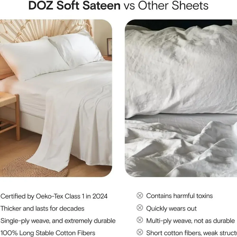 NWT DOZ by Sijo Bamboo Duvet Cover 3 PC Set Clay, King/Cal King